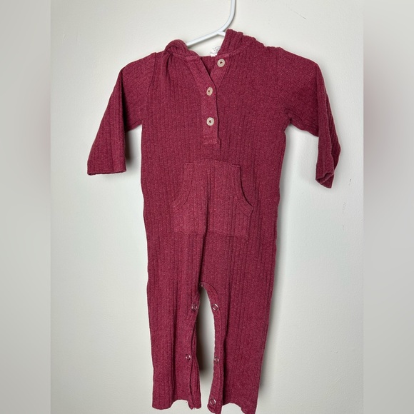kate quinn Burgundy Hooded Baby Wear - Picture 3 of 6